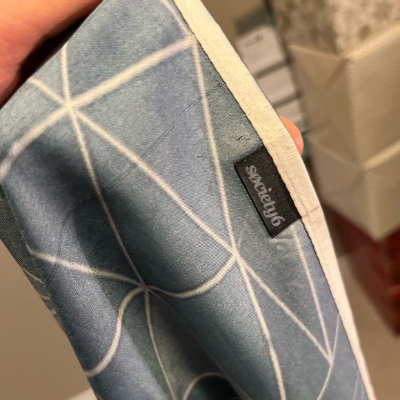 Society6 Unique Geometric Print Tapestry 51” x 60” - Picture 3 of 5